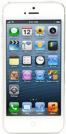 Смартфон Apple iPhone 5 32Gb White & Silver - Пермь