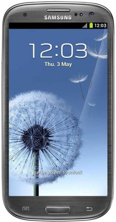 Смартфон Samsung Galaxy S3 GT-I9300 16Gb Titanium grey - Пермь
